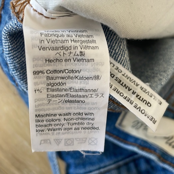 Madewell High Rise Denim Shorts Womens Size 24 - Picture 5 of 6